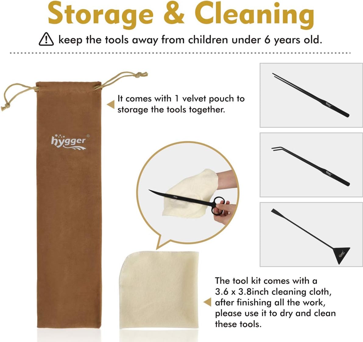 hygger Long Stainless Steel Premium Aquarium Tools Review